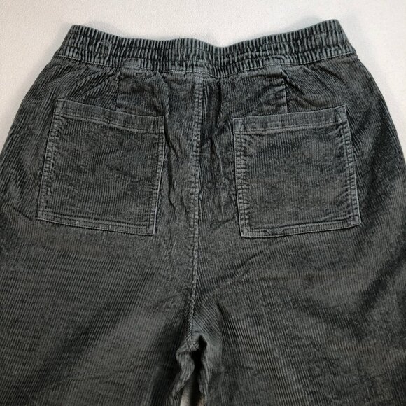 Gap Corduroy Pants Women's L 32x30 Gray Vintage Flight High Rise Joggers Tall - Picture 8 of 16